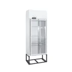 image of Ciam USA CIAM MURO-ZERO MURZGEL08E 31"Door Freezer Merchandiser, 22-7/8" D x 84-3/4" H, Stainless0-10°F