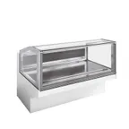 image of Ciam USA CIAM PERFORMER PFRG165I - 64-7/8" L x 45-5/8" D x 45-1/4" H Stainless Case,Glass, LED, 120V