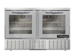 image of Continental Refrigerator UC48NGD 48" 2-Glass Door Front Breathing Undercounter Fridge, 10.5 cu. ft.