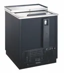 image of Drago America DRBC26 Bottle Cooler, 5 Cu Ft, 26.4"W x28.4"D x34.2"H, Black Vinyl, 1/3 HP 115V R290