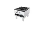 image of Drago America DRSPR1 17" Double-Ring Cast Iron Burners Gas Stock Pot Range