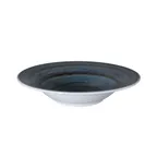 image of GET PA1004903712 Bowl - 9-3/4" Dia Rimmed Round China, Corona Aqua Lagoon - 1 Dozen