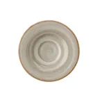 image of GET PA1607800324 Cappuccino Saucer, 6-1/4" Dia, Round Porcelain, Artisan Grey - 1 Dozen
