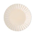 image of GET PA1842052812TALLER Plate, 11.2" Round China Dinner Plate, Bahia Nacar Finish - 1 Dozen