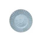 image of GET PA1843022012TALLER Dessert Plate, 8" Round China Plate, Bahia Kai Design - 1 Dozen