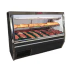 image of Howard-McCray SC-CMS34N-4-BE-LED 48" Double Duty Flat Refrigerated Meat Display Case