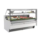 image of Infrico USA IDC-VBC12RCP 49" Double Duty Curved Refrigerated Meat Display Case