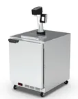 image of Micro Matic MMBB4MMADA01 Dairy Dispenser, 2.5‑Gallon Steel Tower, 24"W×32"D×48"H, 115V NSF