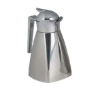 image of Spring USA 18599-5 Beverage Server 24 oz 4-3/8" W x 8-3/4" H Insulated Steel Push‑Button Lid