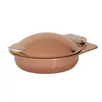 image of Spring USA 2172-5/37 Induction Server, 6 Qt, 16.73" Dia., Stainless Pan, Rose Gold, Handle