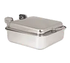 image of Spring USA 2374-6 Induction Server, 6 Qt, Rect, 19.8"L x 15.3"W x 6.8"H, Hinged, 18/10 Stainless