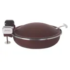 image of Spring USA 2382-387/36 Sauteuse, 15-1/4" x 6" Merlot/Black Pearl, 1-1/4‑4 Qt., Induction Ready