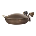 image of Spring USA 2382-587/36 Induction Sauteuse, 15-1/4" Dia x 6" H, Bronze/Black 1-1/4-/2-1/2-/4-Qt.