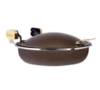 image of Spring USA 2382-597/36 Seasons Induction Sauteuse, 15¼" Dia x 6" H, Hinged Cover 1¼‑2½‑4‑Qt