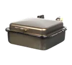 image of Spring USA 2384-597 Server, 6 Qt Chafing Dish, 15-3/8" x 15-3/8" x 7" Bronze/Gold, Induction Ready