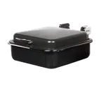 image of Spring USA 2384-8 Buffet Server, 2/3 Size, 6 Qt (1.5 Gal), 15-3/8" Square, Chrome, Induction Ready