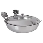 image of Spring USA 2472-6/36 Induction Server, 14.17" Dia x 7.11" H, Stainless Steel Holds 1‑1/4 2‑1/2 & 4 Qt