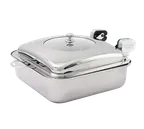image of Spring USA 2474-6 Induction Server 6Qt 18"L x15-5/8"W x7"H Hinged Top 18/10 Stainless Steel
