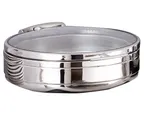 image of Spring USA 2572-6/38 Buffet Server, 6 Qt 16" Round, Steel Insert, Lid, Cover, Induction Ready