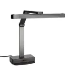 image of Spring USA 2791-ILT-220 Infrared Heat Lamp, 10"x9"x23.5", Black, 300W 220‑230V, 12" Tube, 2 LED, Auto Shut‑Off, UK Plug