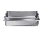 image of Spring USA 521-66/11 Rectangular Chafing Pan, 14-4/5 Qt, 20-9/10" × 12-9/10" × 4" Stainless Steel