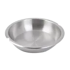 image of Spring USA 572-66/30 Insert - 4-1/2 Qt Round Stainless Steel Pan for Reflection Induction 2172-6/30