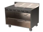 image of Spring USA BOH-1800C-6 Boh Induction Flameless Cooking Cart, Electric, 48"