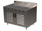 image of Spring USA BOH-2600D-6 Boh Induction Flameless Cooking Cart, Electric, 48"