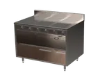 image of Spring USA BOH-3500-6 Boh Induction Flameless Cooking Cart, Electric, 48"