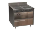 image of Spring USA BOH-3500 Boh Induction Flameless Cooking Cart, Electric, 36"