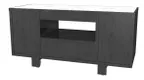 image of Spring USA CREDENZA1 SmartStone Credenza 68" x 27" 3×650W burners wood base glass top doors 120V NEMA 5-15P