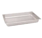 image of Spring USA K509-60 Rectangular Water Pan for K2509-6 Chafer, 12" x 8" Metal, Fits Water Reservoir