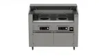image of Spring USA MCS-59-FPS-SP351WCR-2 Fire Suppression Max Induction™ Wok Cooking Station