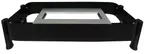 image of Spring USA S571-8/11 Chafer Stand, 17-3/4" W x 22-1/2" D x 6" H, Steel 10qt Radiance Buffet Server