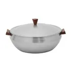 image of Spring USA SK-14501180 Skyra Induction Chafing Dish, 2 Qt., 10" Dia x 5-1/2" H, Round Stainless