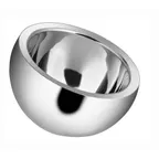 image of Spring USA SK5301141 Skyra Dobbelt Candy Bowl, 1.05 Qt 6-1/2" Dia x 5-1/2" H Steel Mirror