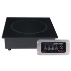 image of Spring USA SM-653SS Countertop Induction Range, Sealed Induction Base With Flanged Cooking Surface