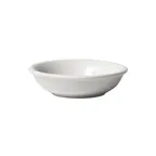 image of Winco ASD-2 Sauce Dish, 2 oz (3-1/2" Dia x 3/4" H) Round Porcelain White - 1 Dozen