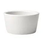 image of Winco PRR-6 Ramekin, 6 oz., 3-1/4" Dia x 1-5/8" H, Round Plain White Porcelain - 1 Dozen