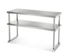 image of Arctic Air 64908K-S Double Overshelf, 72”W X 18”D X 30”H