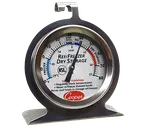 image of Cooper-Atkins 25HP-01-1 2” Dial Refrigerator Thermometer, Stainless Steel, -30°F to 86°F, 36/Case
