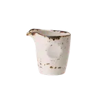 image of Steelite 11550557 Pourer, 3.0 Oz White Ceramic Pitcher 3.0" x 2.375" x 3.0" Oven Safe 530F - 1 Dozen