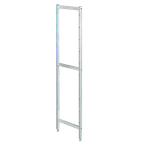 image of Fermod 6425411210-R1 Fermostock Shelving Upright, 83"H x 18"D, NSF, -40° to 140°F, 20 micron anodized aluminum