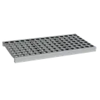 image of Fermod 64270-R1 Fermostock Shelf, 52"W x 18"D, 800 lbs, Vented, Anodized Aluminum, NSF