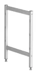 image of Fermod 6428391-R2 Fermostock Shelving Upright, 24"H x 22"D, Adjustable Feet, 20 Micron Anodized Aluminum, NSF