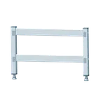 image of Fermod 6669111-R1 Fermostock Dunnage Rack Upright, 12H x 14D, 20 micron anodized aluminum, NSF