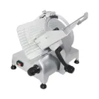image of Adcraft SL-12L Manual Meat Slicer – 12” Italian Carbon Steel Blade, 8.75”x9” Capacity, 5/8” Max Thickness, 1/2 HP, 120V