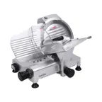 image of Eurodib HBS220JS 9" Blade Meat Slicer, Belt-Drive, Anodized Aluminum, 1/6 HP, 120W