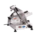 image of Globe C12 12" Chefmate™ Manual Gravity Food Slicer, Belt Driven, 1/3 hp
