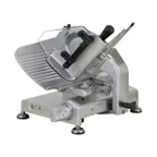 image of Omas GL 30F/N Manual Food Slicer – 12" Chromium Blade, Belt‑Driven 1/3 HP, 300W, 120V, Dual‑Action Sharpener, Aluminum